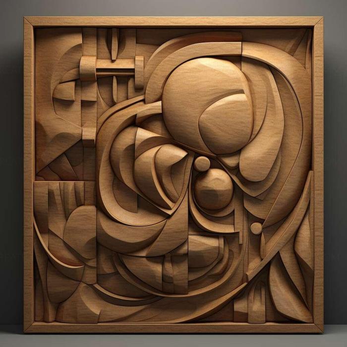 نموذج ثلاثي الأبعاد لآلة CNC 3D Art 